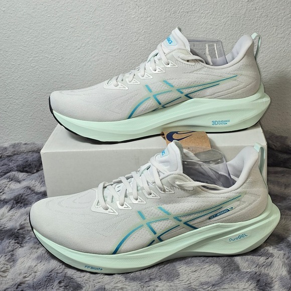 Asics Shoes - NWT Asics GT-2000 13 Running Shoes White Mint Green Stability Sneakers Womens 12